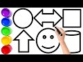 Shapes Song Triangle Shapes Show Effects Black Diamond Nursery Rhymes Kids Song