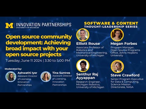 Achieving broad impact with your open source project - YouTube