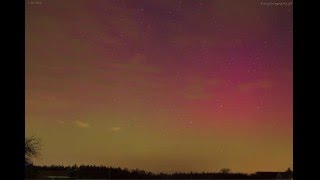 Wideo1: Zorza polarna widziana z Nowego Belcina