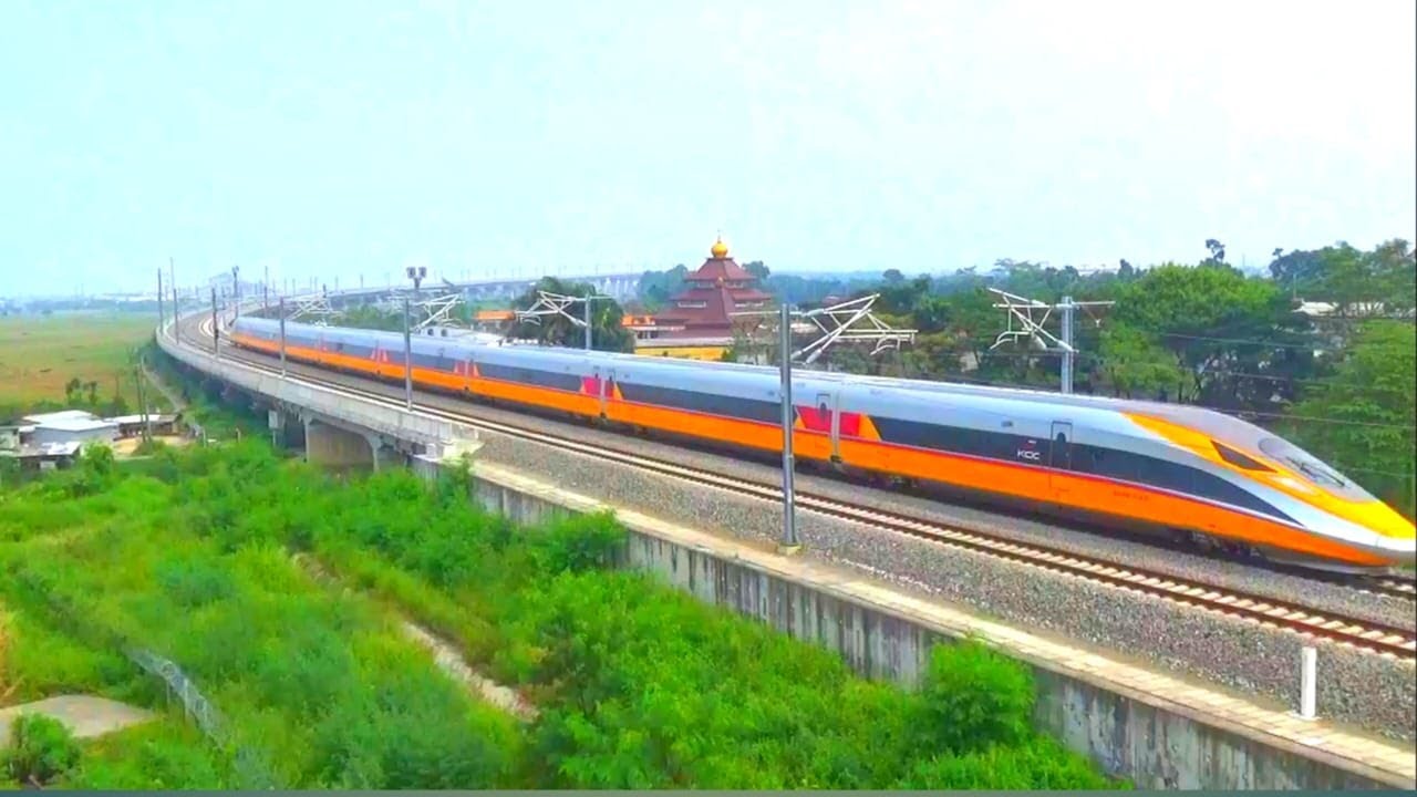 Terekam Kereta Inspeksi CIT ‼️ Jalur KCJB Yang Tidak Standar Langsung Diperbaiki