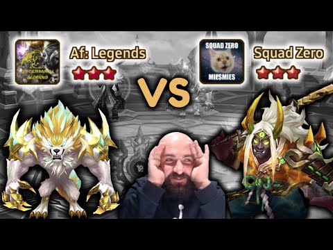 Squad Zero back to back Siege! (Summoners War)