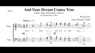 the Beach Boys - And Your Dream Comes True transcription