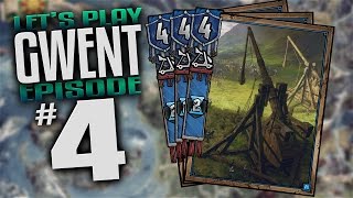 Gwent Gameplay - Ep 4 - Reinforced Trebuchet Deck Northern Realms (Lets Play Gwent Closed Beta)