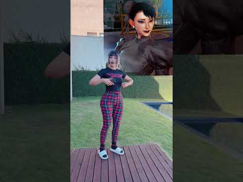 Chun-li but make it GOTH asf #anime #cosplay #streetfighter #youtubeshorts