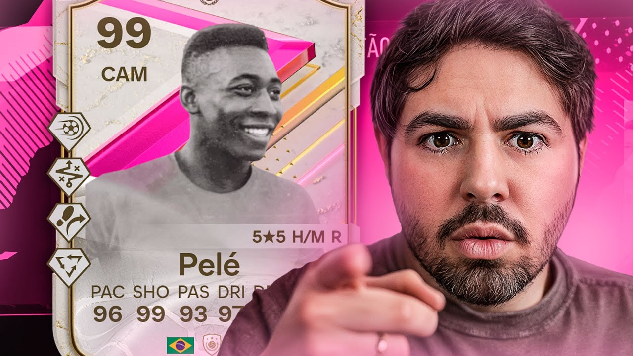 PELÉ 99!!! ZEREI O JOGO DE VEZ! - FUT DRAFT FC 24
