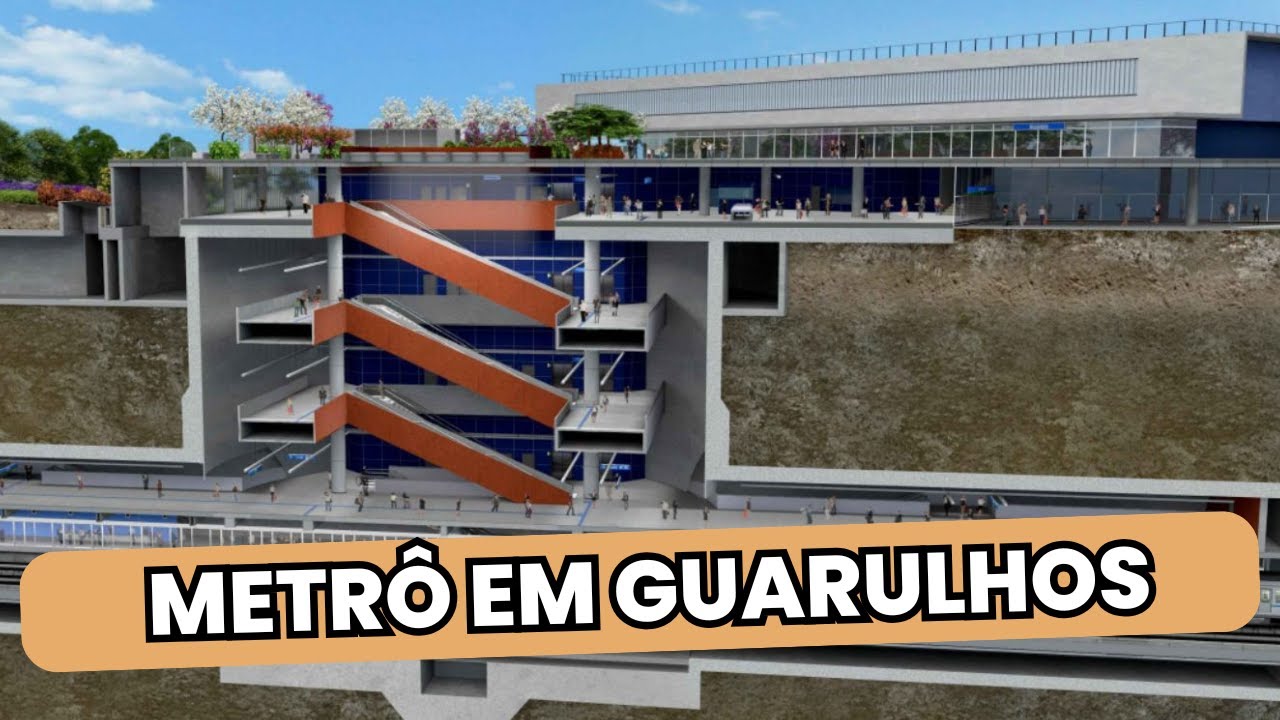 METRÔ RECEBE PROPOSTAS PARA OBRAS DE LINHA ATÉ GUARULHOS