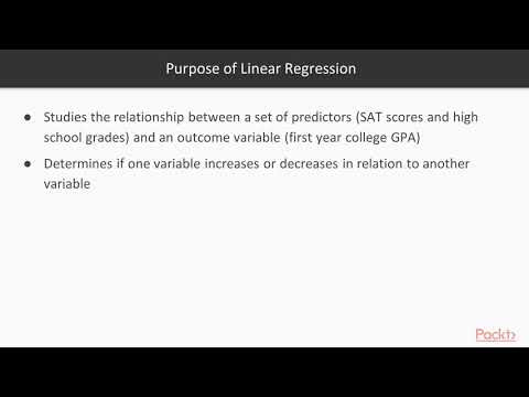Hands On Statistical Predictive Modeling Understanding Linear Regression Theory | packtpub com