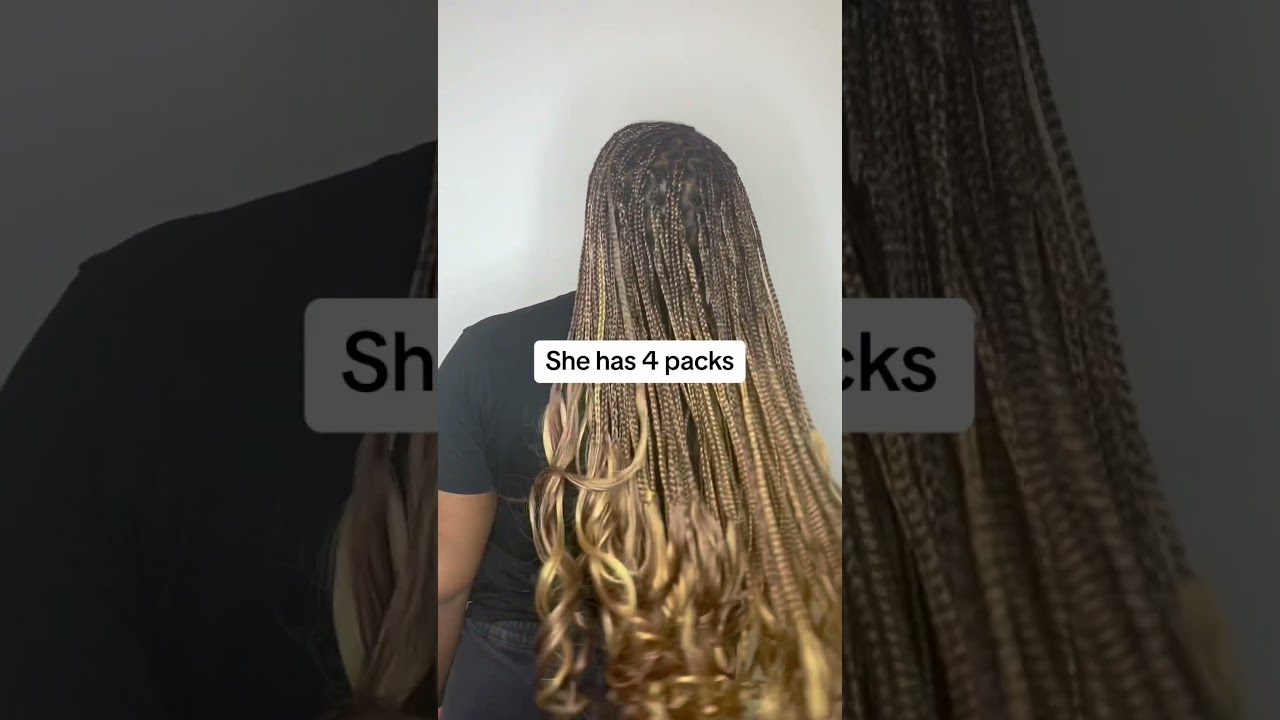 How many packs of French Curl Braiding Hair do you need? @LushStrandsStudio #frenchcurlbraids
