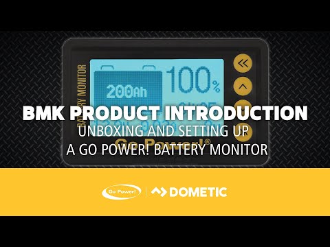 PRODUCT INTRODUCTION: Unboxing and Setting Up the Go Power! BMK 25 Battery Monitor