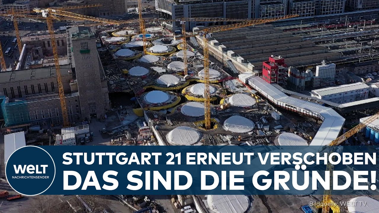 DESASTER UM STUTTGART 21: Bahn verschiebt Eröffnung erneut – das sind die Gründe!