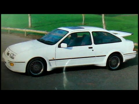 1980's Cars Ford Sierra RS Cosworth Ferrari 328 GTS SAAB 900 Cabriolet Trade Cards