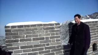 Video : China : A visit to a snow-covered Great Wall - video