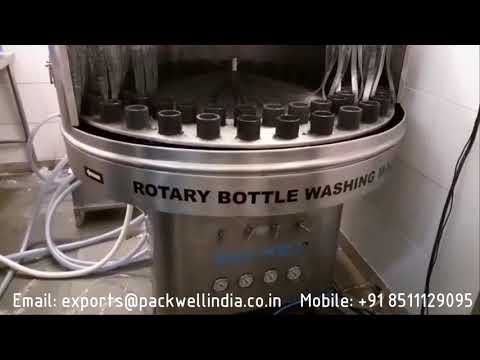 Semi Automatic Milk Bottle Washing Machine