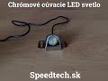 LED svetlo cúvacie 12/24V - chrómové - Video Youtube