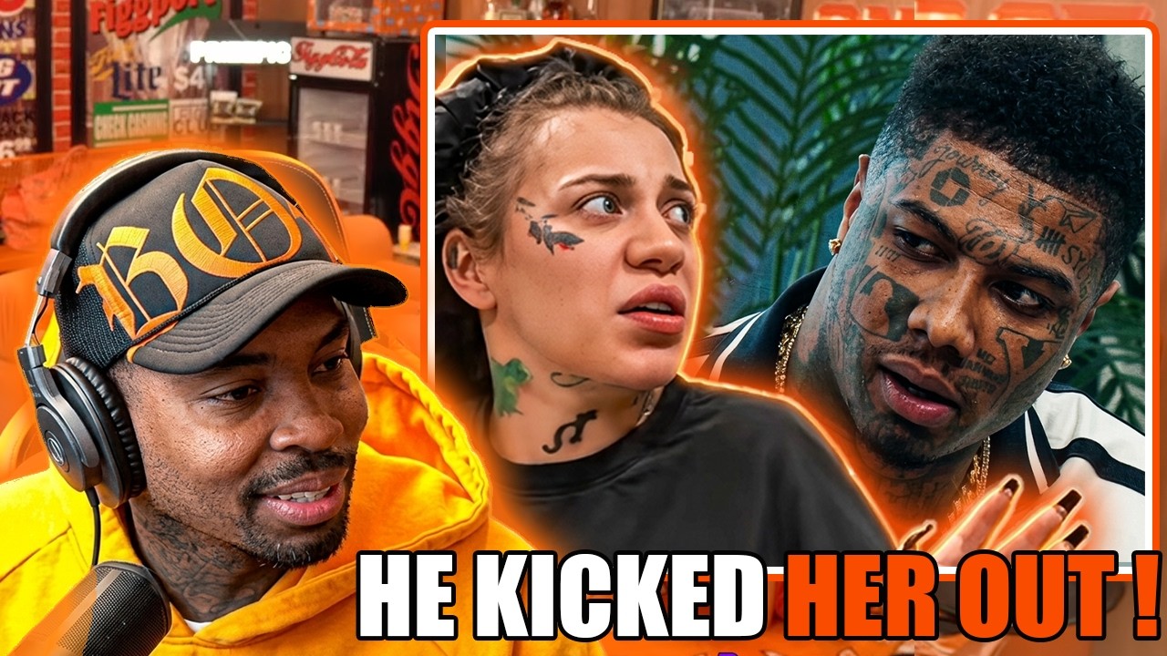 BLUE FACE KICKS HIS PREGNANT GIRLFRIEND OUT THE HOUSE!!