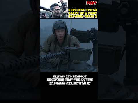 Fury - Brad Pitt Had to Break Up a Fight Between Shia LaBeouf and ...