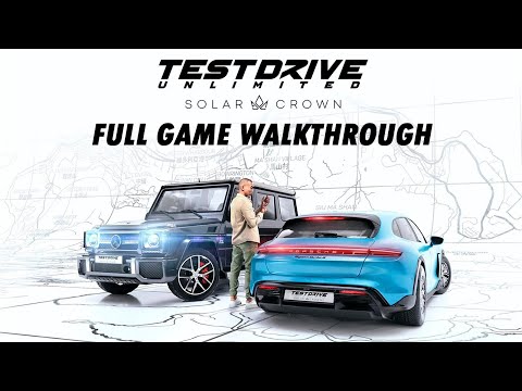 Test Drive Unlimited Solar Crown - Full Game Walkthrough (No Commentary)