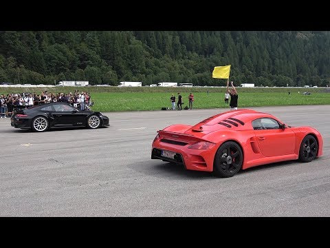 RUF CTR3 vs Porsche 991 GT2 RS