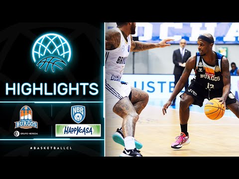 Hereda San Pablo Burgos v Happy Casa Brindisi - Highlights | Basketball Champions League 2020/21