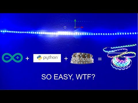 DIY LED Music Visualizer (Arduino and Python)