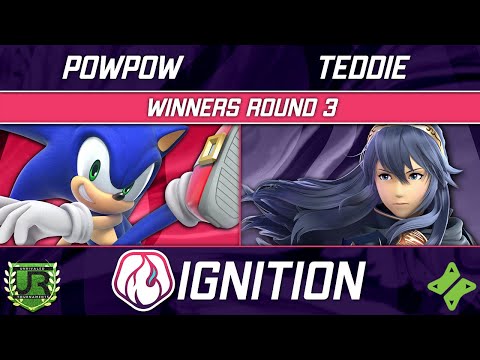Ignition 247 WINNERS ROUND 3 - PowPow (Sonic) vs Teddie (Lucina)