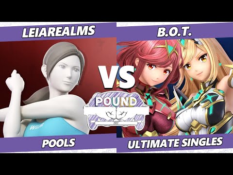 Pound 2022  - Leiarealms (Wii Fit Trainer) Vs. B.O.T. (Pyra Mythra) SSBU Smash Ultimate Tournament