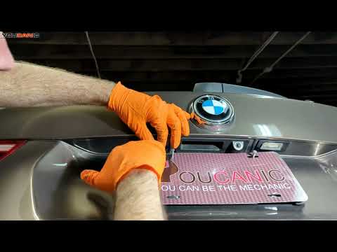 2011-2017 BMW X3 F25 Plate Light Replacement DIY