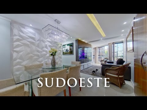 SQSW 306 · 3 QUARTOS  · COBERTURA COLETIVA · VISTA