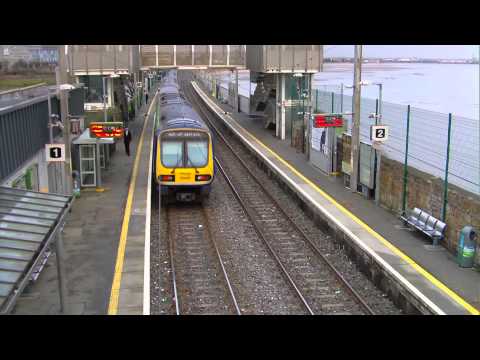 Irish Rail DMU number 29419 at Booterstown Station
