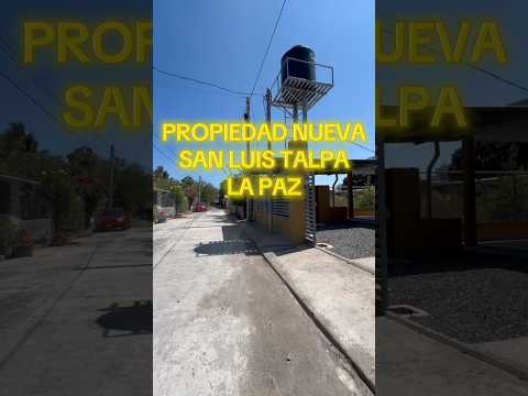 CASA NUEVA EN SAN LUIS TALPA, LA PAZ -Con servicios básicos y lista para habitar CALL OR TEXT