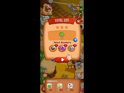 Angry Birds Blast Level 105