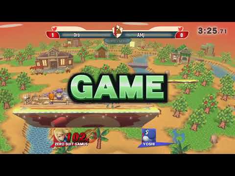 Salty Day 3-II - Oro (Zero Suit Samus) vs AMJ (Yoshi) - Winners Semifinals