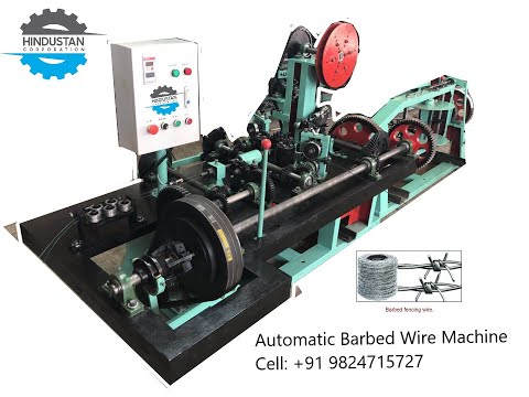 Barbed Wire Making Machine