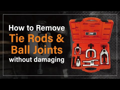 How to Remove Tie Rods & Ball Joints without Damaging│EB0154│EWKtool