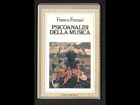Stefano Torchio speaking about "Psicoanalisi della Musica" by Franco Fornari