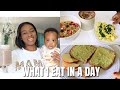 WHAT I EAT IN A DAY AS A BREASTFEEDING MOM Increases Milk Production Mom Of Three