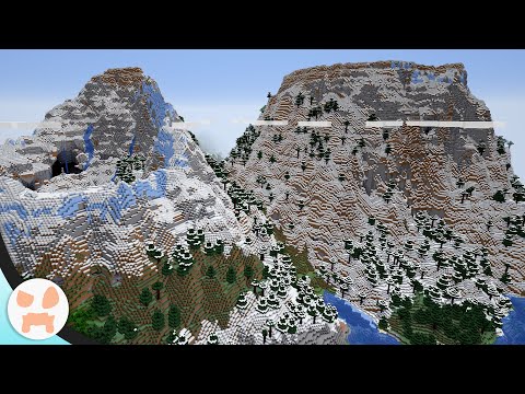Minecraft 1.18 Mountains are Getting Insane!