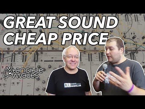 Great Sound Cheap Price! AE Modular from Tangible Waves // Superbooth 2019