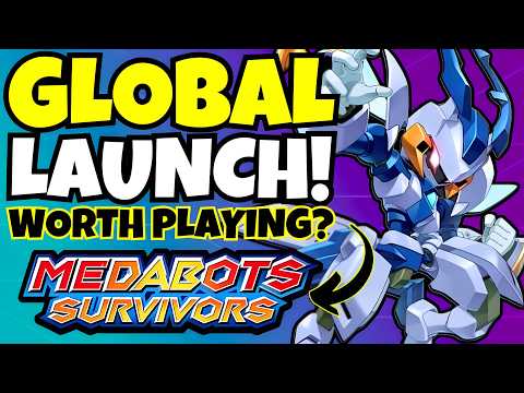 GLOBAL LAUNCH - My NEW Addiction!!! [Medabots Survivors]