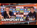 Waarom wordt Matthijs de Ligt 'Dikkie' genoemd ? en welke vraag stelt Ron❓| Zappsport EK