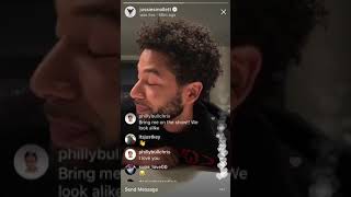Jussie Smollett Singing Catch Your Eye On IG Live
