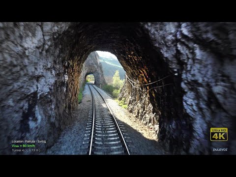 4K CABVIEW Zaječar - Niš -- Through the Middle of Balkans -- East Serbia - The Svrljiški Timok gorge