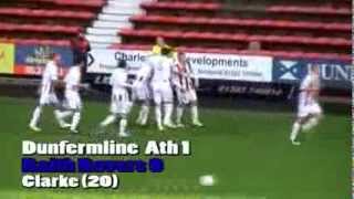 preview picture of video 'Dunfermline Athletic 2 - 2 Raith Rovers, 13/11/10'