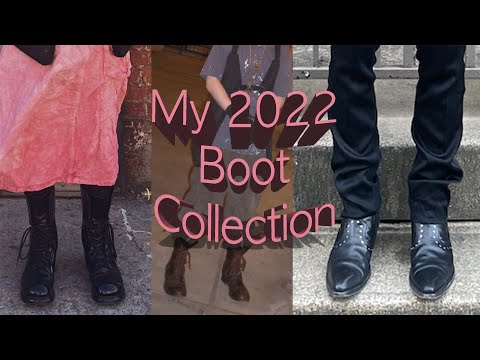 2022 Boot Collection (Guidi, Carol Christian Poell, YSL)