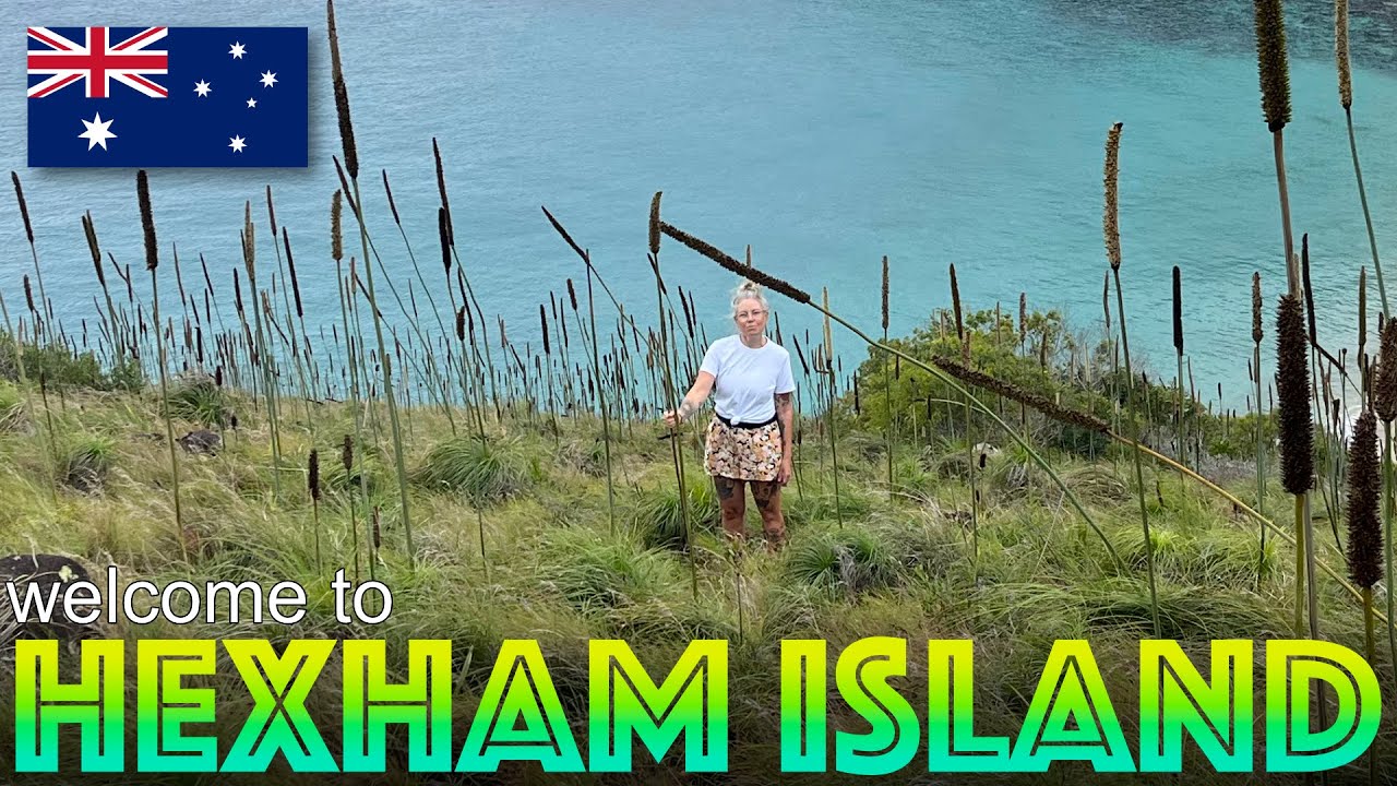 Exploring Hexham Island and Riding Out Bad Weather Under Anchor in Australia