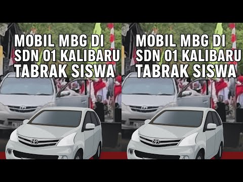 Mobil MBG Diduga Hilang Kendali Tabrak Siswa di SDN 01 Kalibaru,Polisi Masih Selidiki