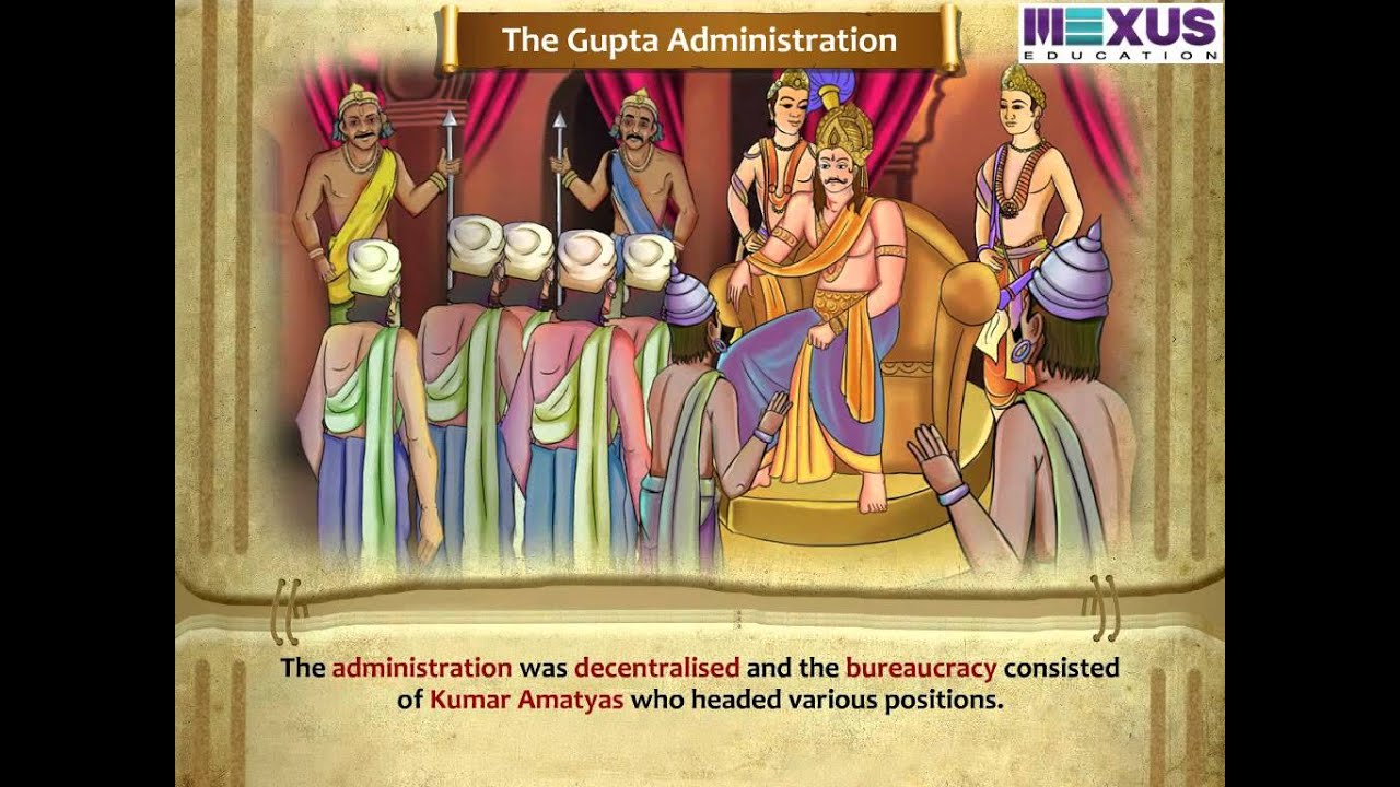 The Guptas - (Social Science) - Iken School - (English audio)