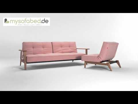 SPLITBACK FREJ von INNOVATION Schlafsofa & Sessel - mysofabed.de