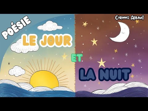 Poésie🌞Le jour et la nuit, Corinne Albaut🌚