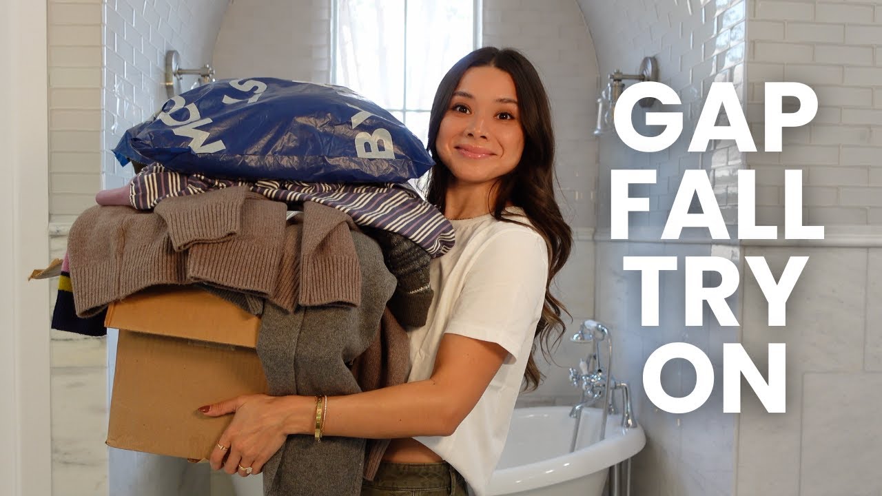 FALL CLOTHING HAUL! Gap Friends & Family Sale Try On Haul